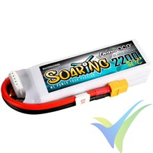 Batería LiPo Gens ace Soaring 2200mAh (32.56Wh) 4S1P 30C 214g XT60
