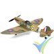 EZ-Wings Mini Spitfire MK II RTF combo, 450mm