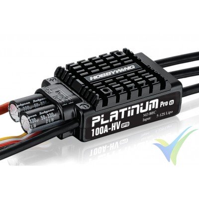 HobbyWing Platinum Pro 100A OPTO HV V3 Speed Control