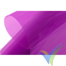 KAVAN covering film - transparent bright purple, 64cm x 2m