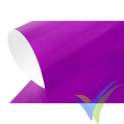 Recubrimiento termoadhesivo KAVAN púrpura metalizado, 64cm x 2m