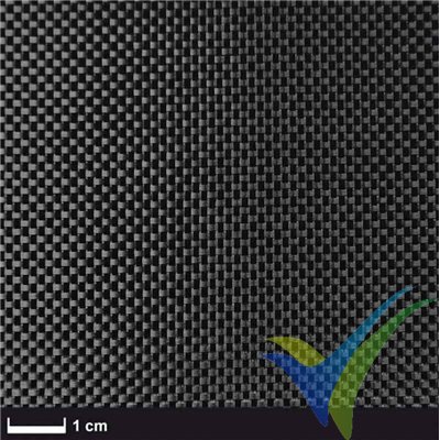 Carbon fabric 93g/m², Aero plain weave, roll 1m x 1m