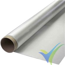 Tela de fibra de vidrio 105g/m², tejido twill Aero, paquete 1m x 1m