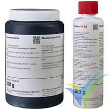 Mould resin P-N + Hardener P-25, 20 min, kit 1Kg