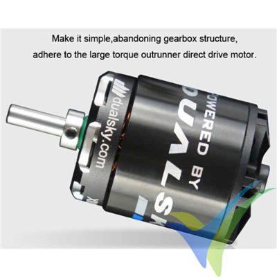 Dualsky XMotor XM2838EG-11 GLIDER brushless motor, 88g, 312W, 1100Kv