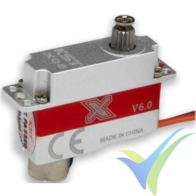 Servo digital KST X08 V6, 8g, 2.8Kg.cm, 0.09s/60º, 3.8V-8.4V