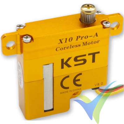 Servo digital KST X10 Pro A V8, 25g, 11.5Kg.cm, 0.1s/60º, 4.8V-8.4V