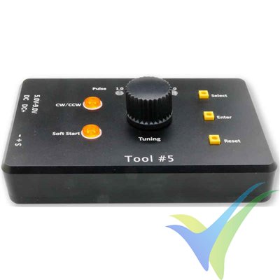 Dispositivo de programación número 5 para servos KST