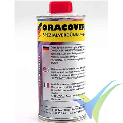 Solvent 0962 for Oracover AIR 0961 Adhesive (250ml)