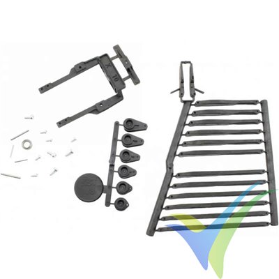 Soporte Servorahmen IDS Mono Midi para servo KST X10/X10 Mini (MW-7074)