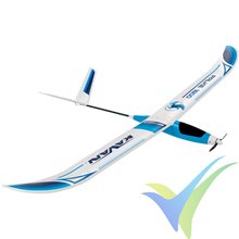 Combo motovelero KAVAN Falke ARF azul, 1800mm, 710g