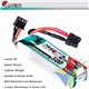 Batería LiPo Coddar 500mAh HV (3.8Wh) 2S1P 100C 28g XT30 (formato largo)