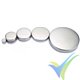 Neodymium circular disc magnet 15x2mm