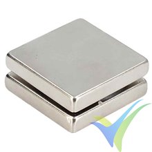 Neodymium magnet 12x12x2mm, 2 pcs