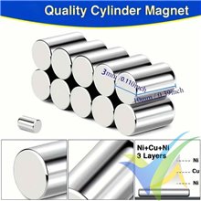 Neodymium circular disc magnet 3x10mm
