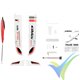 KAVAN Falke motorglider combo ARF, red, 1800mm, 710g