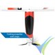 KAVAN Falke motorglider combo ARF, red, 1800mm, 710g