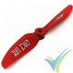 SUPER Race 5.5x5" L red pusher propeller