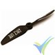 SUPER Race 5.5x5" L black pusher propeller