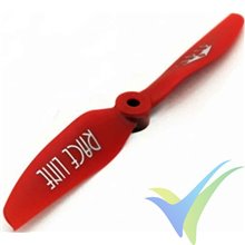 SUPER Race 6.5x4.5" L red pusher propeller