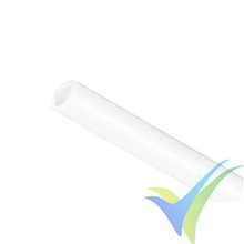 Tubo interior de transmisión 2x1mm x 1m blanco