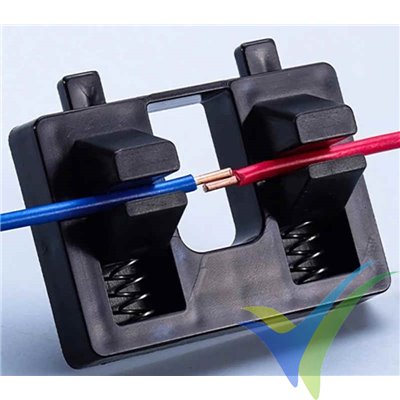 Soporte auxiliar para soldadura de cables