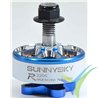Motor brushless SunnySky E-R2205 CCW, 28g, 670W, 2300Kv, para F5L