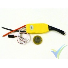 Variador brushless GEMFAN 20A, 2S-3S, BEC 2A, 21g 