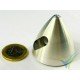 Cono aluminio Protech RC 40mm para hélice bipala, eje motor 5mm