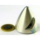 Cono aluminio precisión Protech RC 40mm para hélice bipala, eje motor 4mm, 20.5g