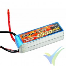 Batería LiPo Gens ace 4000mAh (59.20Wh) 4S1P 60C 474g EC5