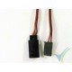 Futaba servo cable extender - 90cm - 0.13mm2 (26AWG)