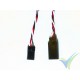 Prolongador trenzado cable de servo universal - 50cm - 0.13mm2 (26AWG)