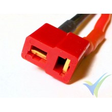 Connector adapter XT60 male to Deans female (2.08mm2, 14AWG)