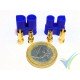 EC3 connector 3.5mm, gold plated, male and female