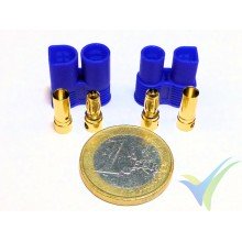 EC3 connector 3.5mm, gold plated, male and female, 3.8g