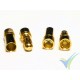 EC3 connector 3.5mm, gold plated, male and female