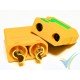 XT90 connector anti-spark, gold plated, male and female