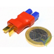 Connector adapter EC3 female to Deans male, 5g