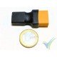 Connector adapter XT60 male to XT90 female, 11.2g