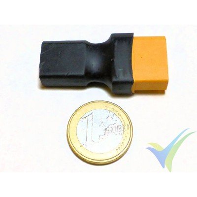 Connector adapter XT60 male to XT90 female, 11.2g