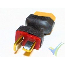 Connector adapter XT60 female to Deans male, 5.7g