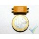 XT30 connector, gold plated, male and female, 2.3g