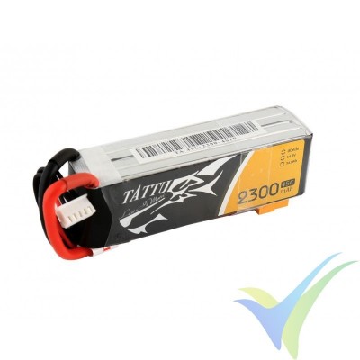 Batería LiPo Tattu - Gens ace 2300mAh (34.04Wh) 4S1P 45C 230.5g XT60