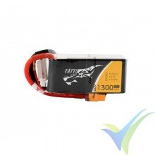 Batería LiPo Tattu - Gens ace 1300mAh (19.24Wh) 4S1P 45C 146g XT60