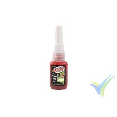 Fijatornillos Team Corally Lock-it 400, alta resistencia, azul