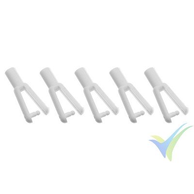 G-Force RC - Nylon Clevis - M2 - 5 pcs