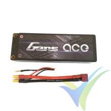 Gens ace HardCase LiPo Battery Pack 47# 6000mAh 2S1P 70C (44.4Wh) 308g Deans