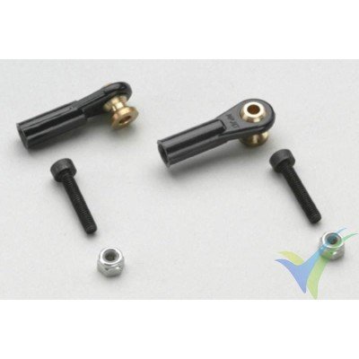 G-Force RC - Nylon Ball Link - M3 - Large - M3 Long Ball - 2 pcs