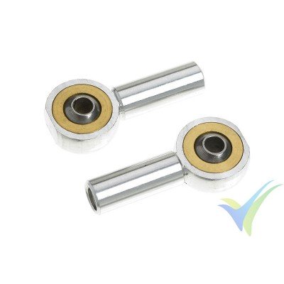 G-Force RC - Aluminium Ball Link - Inner thread M3 - Ball for M2 Screws - 2 pcs